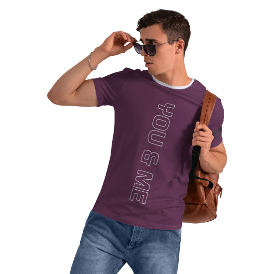  Men T shirt Round Neck